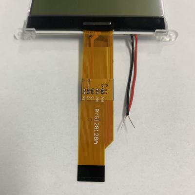 RYG128128A Grafik LCD Modülü Monokrom Stn Gri 128x128 FPC