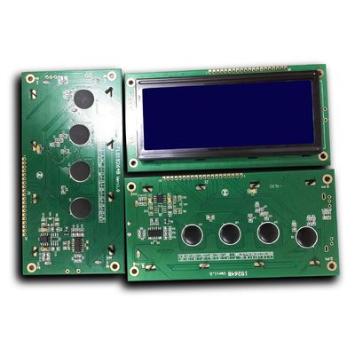 En popüler küçük lcd ekran128x32 Dots Drive IC ST7920 Kapasitif Grafik LCD Modülü Mono Özelleştirme