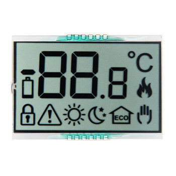 Özel LCD Ekran Çinli Üretici 31x26 Mono 7 Segment LCD Ekran FSTN İletken Pozitif