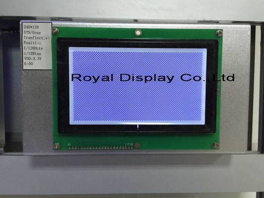 Grafik LCD Ekran ısmarlama Dijital FSTN 240X128 nokta Arka Işık COB LCD Modülü Endüstriyel Enstrüman