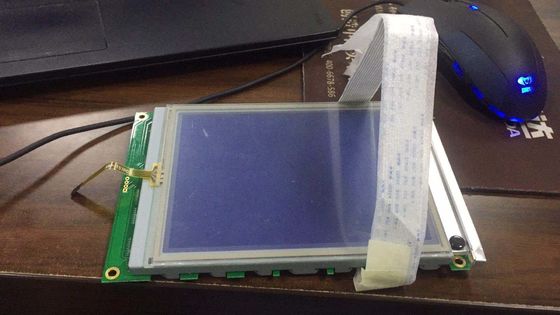Yüksek Kaliteli FSTN 320 * 240 nokta Mavi Arka Plan LCD Grafik COB LCD Ekran, Mavi Yazılı