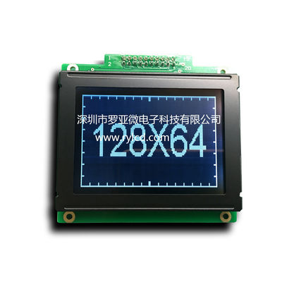 LCD Üretici Grafik 128 × 64 nokta Mon FSTN St7565r Güç Kaynağı 3V Grafik FPC Pozitif LCD Ekran 12864Cog