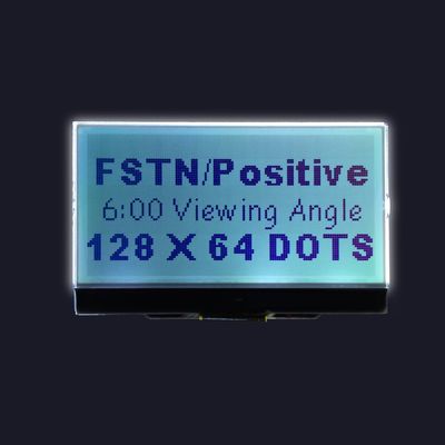 Üretici Grafik LCD Ekran FSTN 128X64 nokta vuruşlu lcd 45mA Cog St7565r FSTN Grafik LCD Modülü 1.3in Pozitif