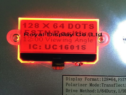 Sıcak Satış Mavi Seri Spi Küçük 128X64 Grafik Dişli/COB Blacklight LCD Ekran Modülü
