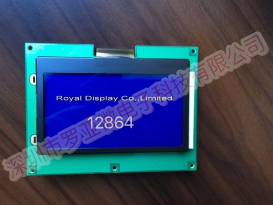 Karakter Dfstn Mavi COG/COB Arka Işık 12864 LCD Ekran Modülü 5V
