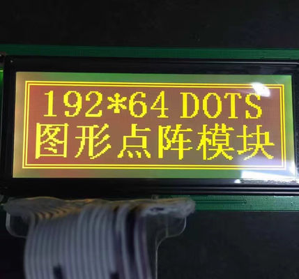 Stn Grafik 192x64 Nokta Mono LCD Modül FSTN FFC Paralel Arayüz
