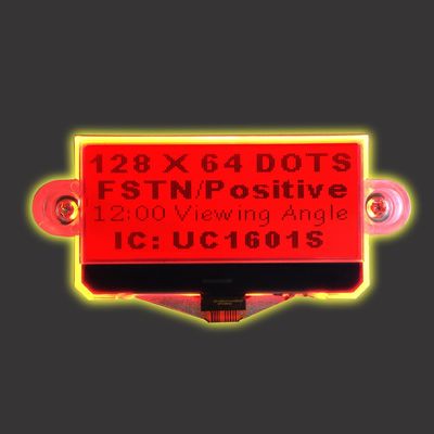 ST7565R SGS FSTN Pozitif İletken LCD Modülü 128×64 DOT Matrix Cog FPC Hattı