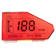 7 Segment Motosiklet Kilometre TN LCD Ekran Transflektif Pozitif RY013