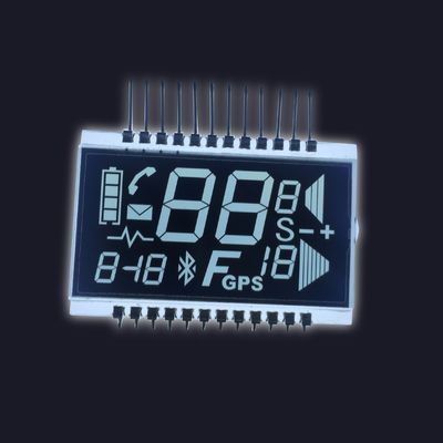 Özel Elektrikli Va Tn Htn Stn 3.3V FSTN Mono Tıbbi Ekipman Enstrümanı 7 Segment LCD Modülü TN pozitif LCD VA Paneli