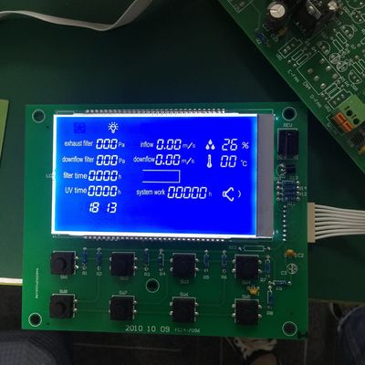 FSTN COG SGS Stn VA LCD Panel Tn Htn Va Stn 1/3 Bias Grafik LCD Modülü