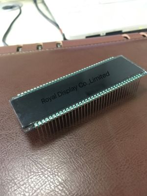 1/8d 5.0V Monokrom PIN LCD Ekran RY15646A VA LCD Ekran Enstrüman / Endüstriyel İçin Uygulayın