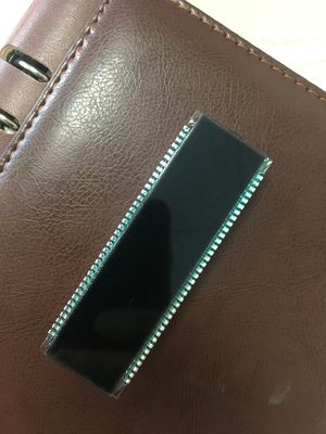 1/8d 5.0V Monokrom PIN LCD Ekran RY15646A VA LCD Ekran Enstrüman / Endüstriyel İçin Uygulayın