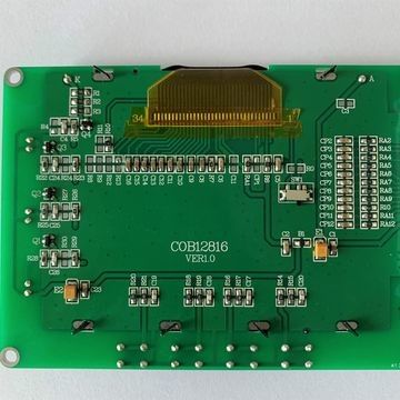 LCM Pozitif Tek Renkli LCD Ekran COB Modülleri ST7565P Kontrol Cihazı