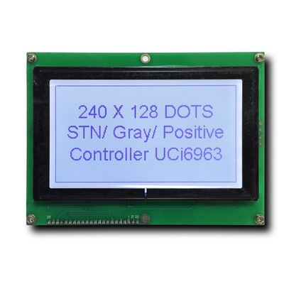 Gri Pozitif Grafik LCD Ekran 240X128 FSTN 3.3V RGB LCD Ekran