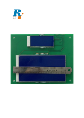 16 Haneli 7 Segment Aktarıcı LCD Panel LCM STN Yakıt Göstergesi İçin Negatif LCD Ekran