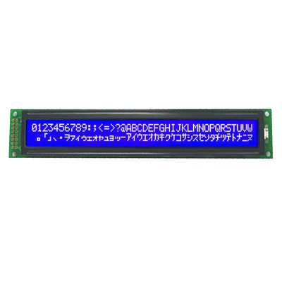 Paralel FSTN Karakter Lcd Modülü 5.25V Logic Stn 40X2 Monokrom LCD Modülü