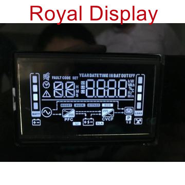 Tek Renkli Segment 6 Haneli Özel Yakıt Dağıtıcı LCD Ekran