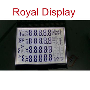 Tek Renkli Segment 6 Haneli Özel Yakıt Dağıtıcı LCD Ekran