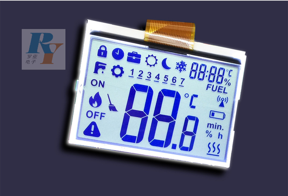 Beyaz Led Aydınlatmalı Şeffaf TN Klima Lcd Ekran