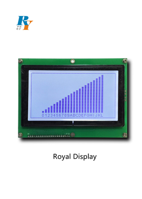 STN Gri COB LCD Ekran 240X128 Nokta Grafik Pozitif Monokrom 5.25V