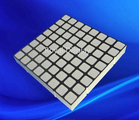 LVDS LED Matris Ekran Modülü 6mm Piksel Kare 8X8 RGB 20mA