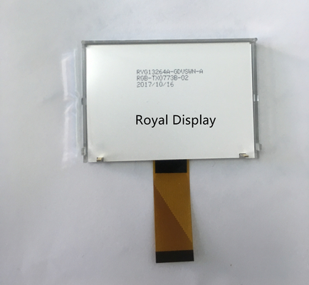 132×64 Nokta Grafik Dişli LCD Monitör Dfstn 30 Pin Negatif LCD Ekran
