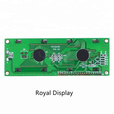 Endüstri için 160X32 Stn YG FSTN Dot Matrix Ekran PCB 5.25V