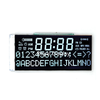 12 O'Clock Özel LCD Panel VA Ekran Monokrom Segment LCD