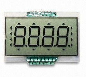 Özel Boyutlu Tek Renkli Yedi Segment LCD Ekran COG LCD Ekran TN Pozitif LCD