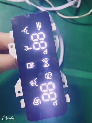 Akıllı Tuvalet İçin 4 Haneli 7 Segment LED Ekran Mavi Renkli Ortak Anot Özelleştirme