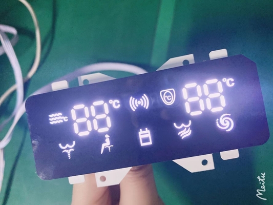 Zamanlayıcı Göstergesi için Ultra İnce Beyaz 7 Segment LED Ekran Ortak Katot