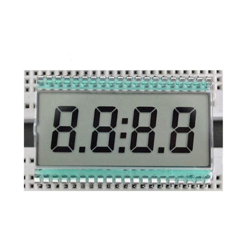 LCD Arka Aydınlatmalı Özel 7 Segment VA TN STN LCD Tek Renkli Yansıtıcı LCD Ekran