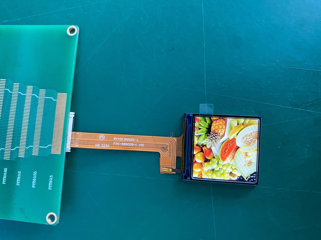 St7789V Sürücü IC ile küçük boyutlu ekran 1.3 inç TFT LCD Ekran