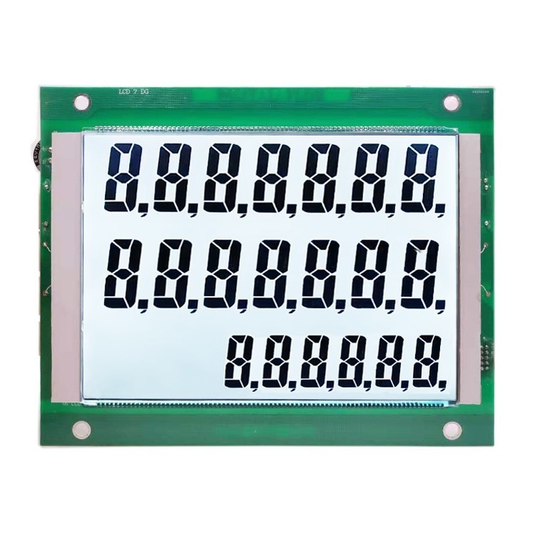 STN Mavi LCD Modülü 6H PCB ile Geniş Sıcaklık Geniş Sıcaklıklı Yakıt dağıtıcı Monitör