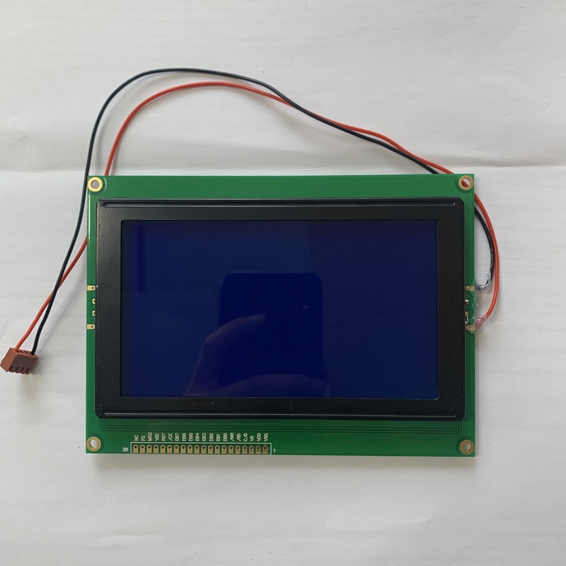 RYP240128A-2-B 2.4 İnç Mavi STN LCD Ekran Modülü 240x128 Nokta Beyaz Yan Arka Işık RA6963 Kontrol Cihazı 20Pin