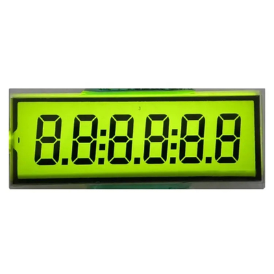 Sayısal Tek Renkli Dijital Özel LCD Ekran 7 Segment Tipi