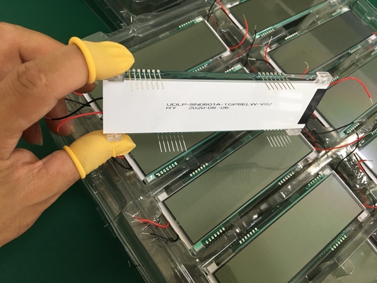 Elektronik Ölçek Transflektif Pozitif Monokrom için TN LCD Modülü 3.3V