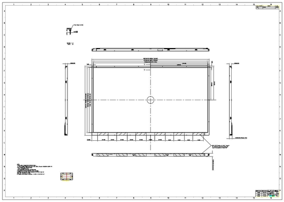 Innolux 21.5 Inch G215HCJ-L02 TFT LCD Modülü 1920*RGB*1080 Siyah 5.0V Ekran