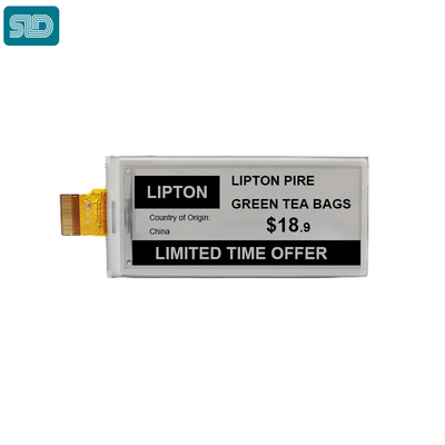 2.1''' EPD E-kağıt LCD Modülü 122*250 Elektronik Rafa Etiket Sistemi özelleştirilebilir