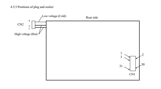 6.5''TFT LCD Modülü VGA Endüstriyel 640*RGB*480 NEC Orijinal Ekran Küçük MOQ