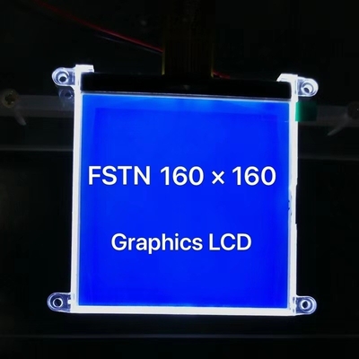 160 * 160 Grafik LCD Modülü 6H FSTN Pozitif Transflektif Geniş Sıcaklık UC1698U