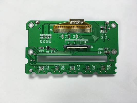 122*32 Grafik LCD Modülü ST7567 Arkaplan ışığı ile Sarı Yeşil 12H Geniş Sıcaklıklı Endüstriyel Ekran