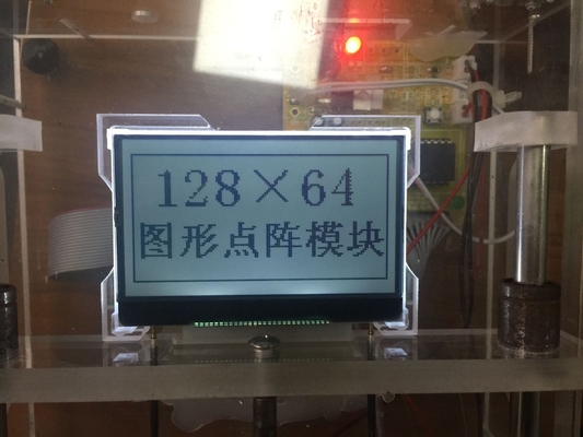 128*64 Grafik LCD Modülü FSTN 6H AT0108 AT0107 PCB LED Arkaplan Işıklı Endüstriyel Ekranla