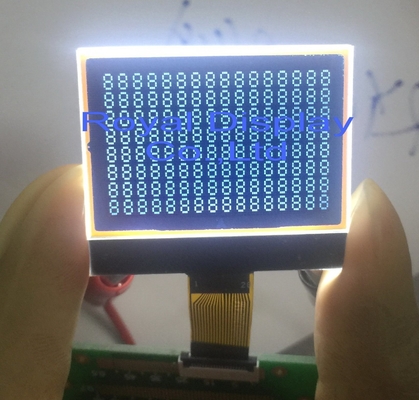 128*64 Grafik LCD Modülü Tek renkli STN Renk Seçenek ST7920/ST7921 Arkaplan Işıklı Endüstriyel Ekranla