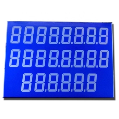 STN Mavi LCD Modülü 6H PCB ile Geniş Sıcaklık Geniş Sıcaklıklı Yakıt dağıtıcı Monitör