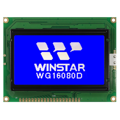 160*80 Grafik LCD Modülü FSTN LC7981 5.25v Arka ışık geniş sıcaklıklı endüstriyel ekranla