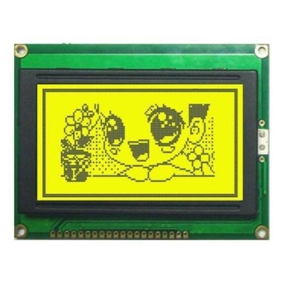 192*64 Grafik STN LCD Modülü ST7920 Arkaplan Işıklı PCB LCD Modülü Endüstriyel Ekran