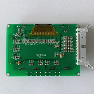 128 * 16 Nokta FSTN Özel LCD Modülü 6H ST7565P Geniş Sıcaklıklı UPS Fotovoltaik Inverter için