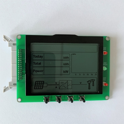 128 * 16 Nokta FSTN Özel LCD Modülü 6H ST7565P Geniş Sıcaklıklı UPS Fotovoltaik Inverter için