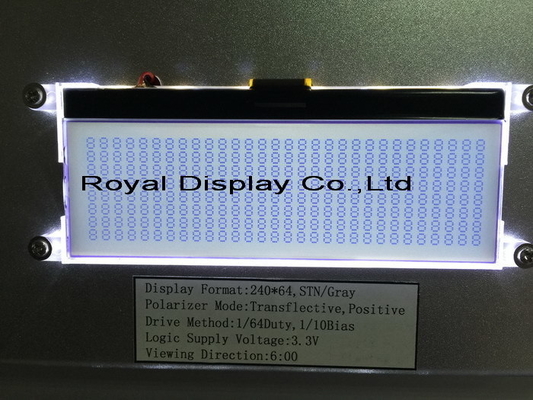 320*64 Stn Grafik LCD Modülü Büyük Boyutlu LC7981 Arkaplan Işıklı Endüstriyel Ekran